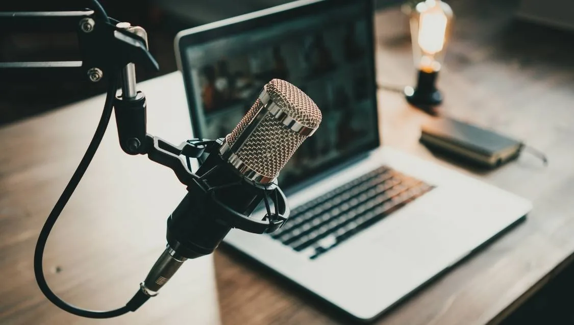 Podcast microphone
